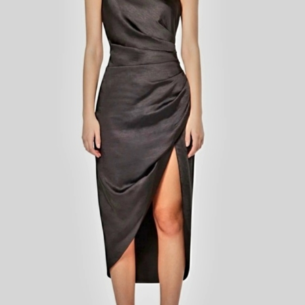 Elliatt One Shoulder Black Dress